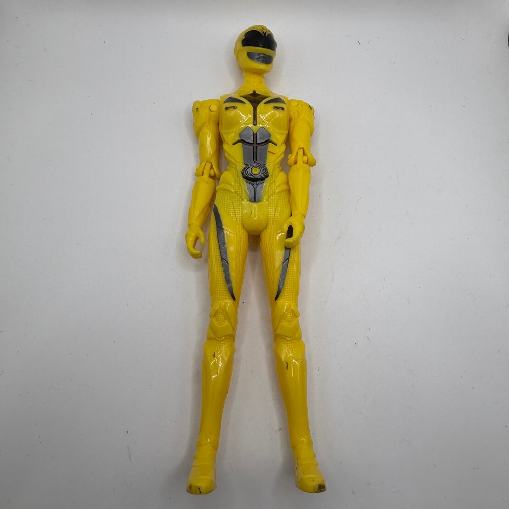 Mighty Morphin Power Rangers Movie Yellow Ranger Then & Now Trini 5" Figure 2017